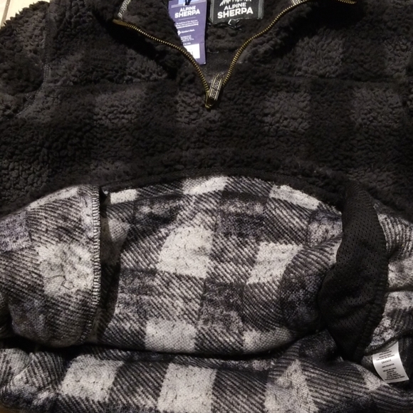 1 NEW Men's Cozy Alpine Sherpa Pullover - Picture 4 of 5